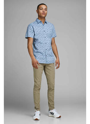 Pantalon chino beige JACK & JONES homme