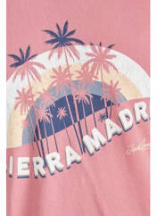 T-shirt rose JACK & JONES pour garçon seconde vue