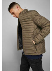 Veste casual marron JACK & JONES pour homme seconde vue