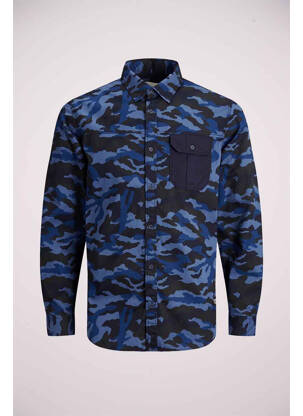 Chemise manches longues bleu JACK & JONES homme