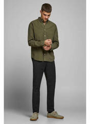 Chemise manches longues vert JACK & JONES pour homme seconde vue