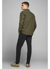 Chemise manches longues vert JACK & JONES pour homme seconde vue