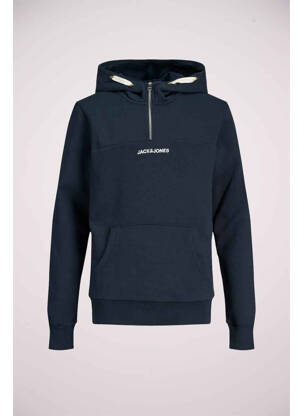 Sweat-shirt à capuche bleu JACK & JONES pour garçon