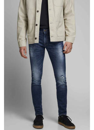 Jeans skinny bleu JACK & JONES pour homme