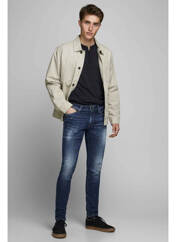 Jeans skinny bleu JACK & JONES pour homme seconde vue