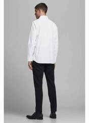 Chemise manches longues blanc JACK & JONES pour homme seconde vue