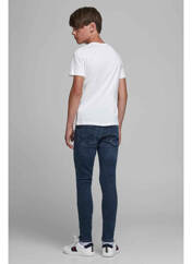 Jeans skinny bleu JACK & JONES pour garçon seconde vue