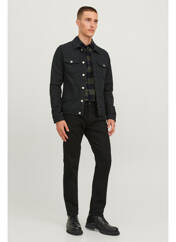 Chemise manches longues vert JACK & JONES pour homme seconde vue