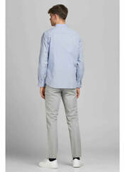 Chemise manches longues bleu JACK & JONES pour homme seconde vue