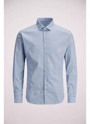 Chemise manches longues bleu JACK & JONES pour homme seconde vue