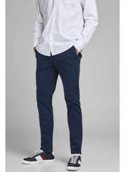 Pantalon chino bleu JACK & JONES pour homme seconde vue