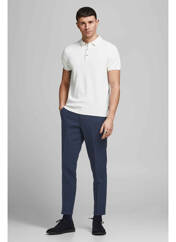 Pantalon droit bleu JACK & JONES pour homme seconde vue