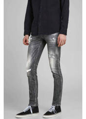 Jeans coupe slim noir JACK & JONES pour homme seconde vue
