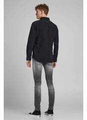Jeans coupe slim noir JACK & JONES pour homme seconde vue