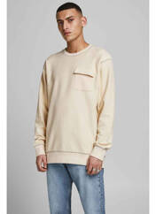 Sweat-shirt gris JACK & JONES pour homme seconde vue