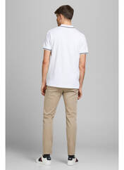 Pantalon chino blanc JACK & JONES pour homme seconde vue