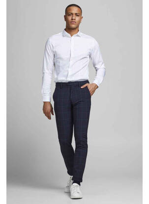 Pantalon chino bleu JACK & JONES homme