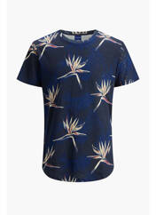 T-shirt bleu JACK & JONES pour garçon seconde vue