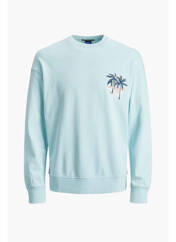 Sweat-shirt bleu JACK & JONES pour garçon seconde vue