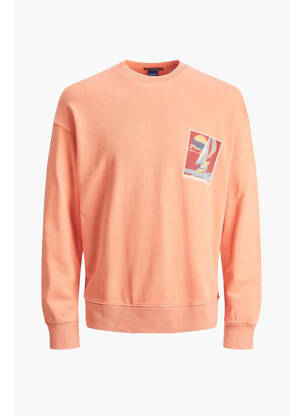 Sweat-shirt orange JACK & JONES garçon