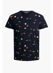 T-shirt bleu JACK & JONES pour garçon seconde vue