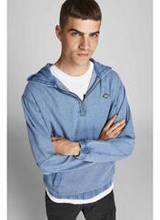 Sweat-shirt à capuche bleu JACK & JONES pour homme seconde vue