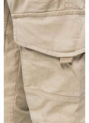 Pantalon cargo beige JACK & JONES pour homme seconde vue