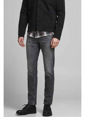 Jeans coupe slim gris JACK & JONES pour homme seconde vue