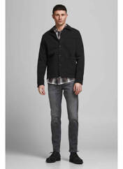 Jeans coupe slim gris JACK & JONES pour homme seconde vue