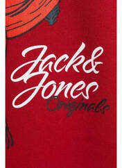 Sweat-shirt rouge JACK & JONES pour garçon seconde vue