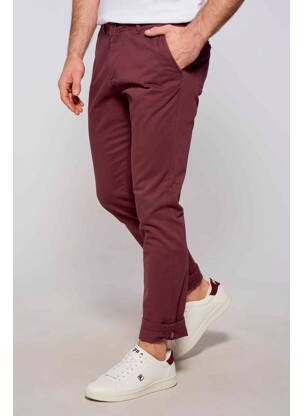 Pantalon chino rouge JACK & JONES homme