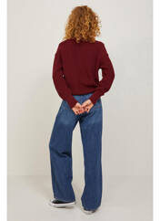 Pull col roulé rouge JJXX pour femme seconde vue