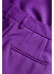 Pantalon flare violet JJXX pour femme seconde vue