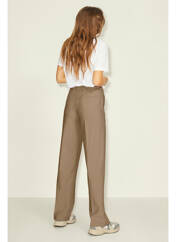 Pantalon chino marron JJXX pour femme seconde vue