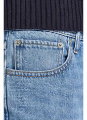 Jeans coupe droite bleu JACK & JONES pour homme seconde vue