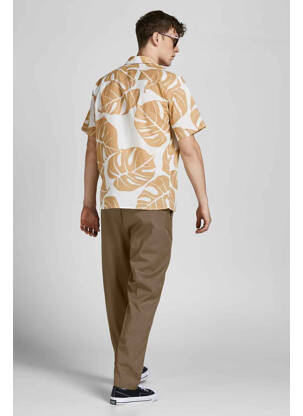 Pantalon chino beige JACK & JONES homme