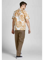 Pantalon chino beige JACK & JONES pour homme seconde vue