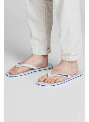 Sandales/Nu pieds blanc JACK & JONES homme