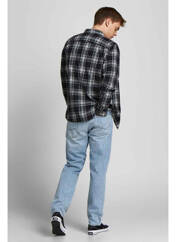 Jeans coupe droite bleu JACK & JONES pour homme seconde vue