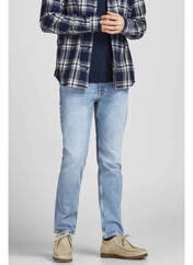 Jeans coupe slim bleu JACK & JONES pour homme seconde vue