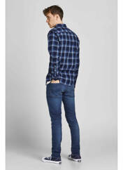 Jeans coupe slim bleu JACK & JONES pour homme seconde vue