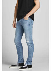 Jeans coupe slim bleu JACK & JONES pour homme seconde vue