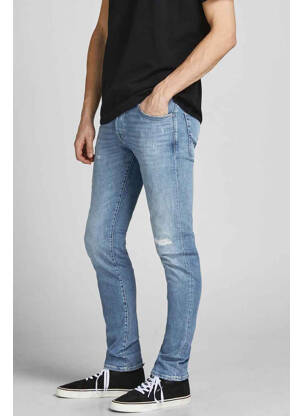 Jeans coupe slim bleu JACK & JONES pour homme