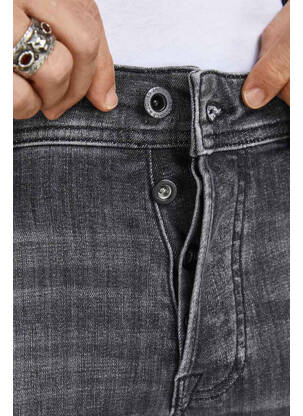 Jeans skinny gris JACK & JONES homme