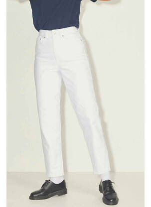 Jean coupe Mom blanc JJXX pour femme