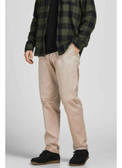 Pantalon chino marron JACK & JONES pour homme seconde vue