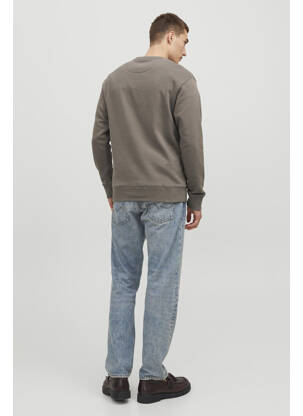 Sweat-shirt marron JACK & JONES homme