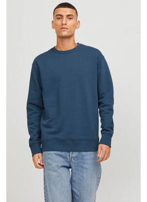 Sweat-shirt bleu JACK & JONES homme