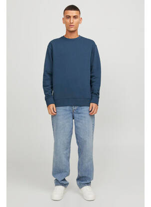 Sweat-shirt bleu JACK & JONES homme