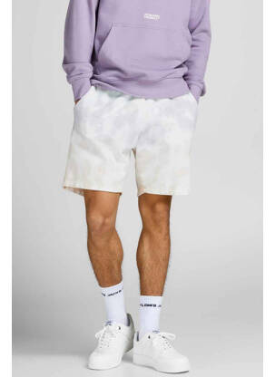 Bermuda blanc JACK & JONES homme